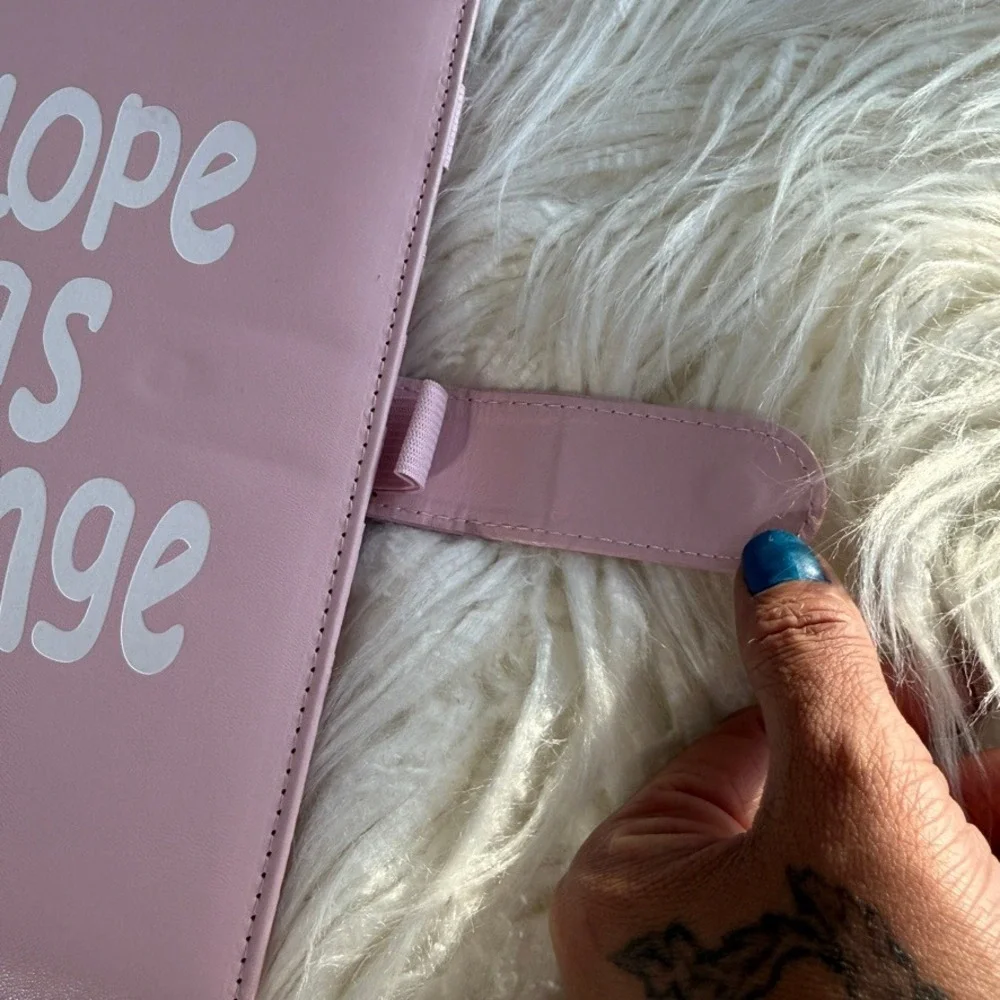 100 Envelope Savings Challenge Binder $5050 Money Budget Planner Pink New